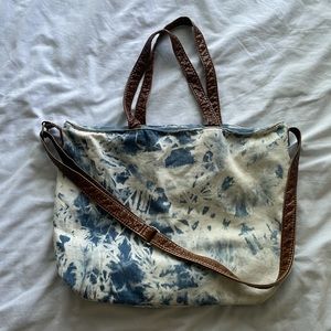Aeropostale Bleach Washed Tote Bag